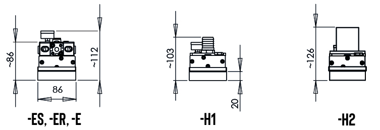 SMS80 side view